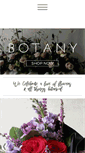 Mobile Screenshot of botanyflowers.ca